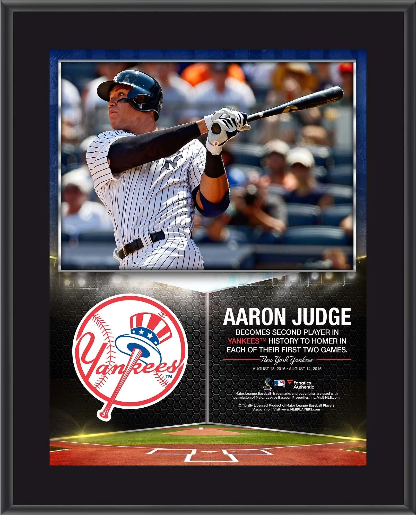 Aaron Judge New York Yankees 10.5