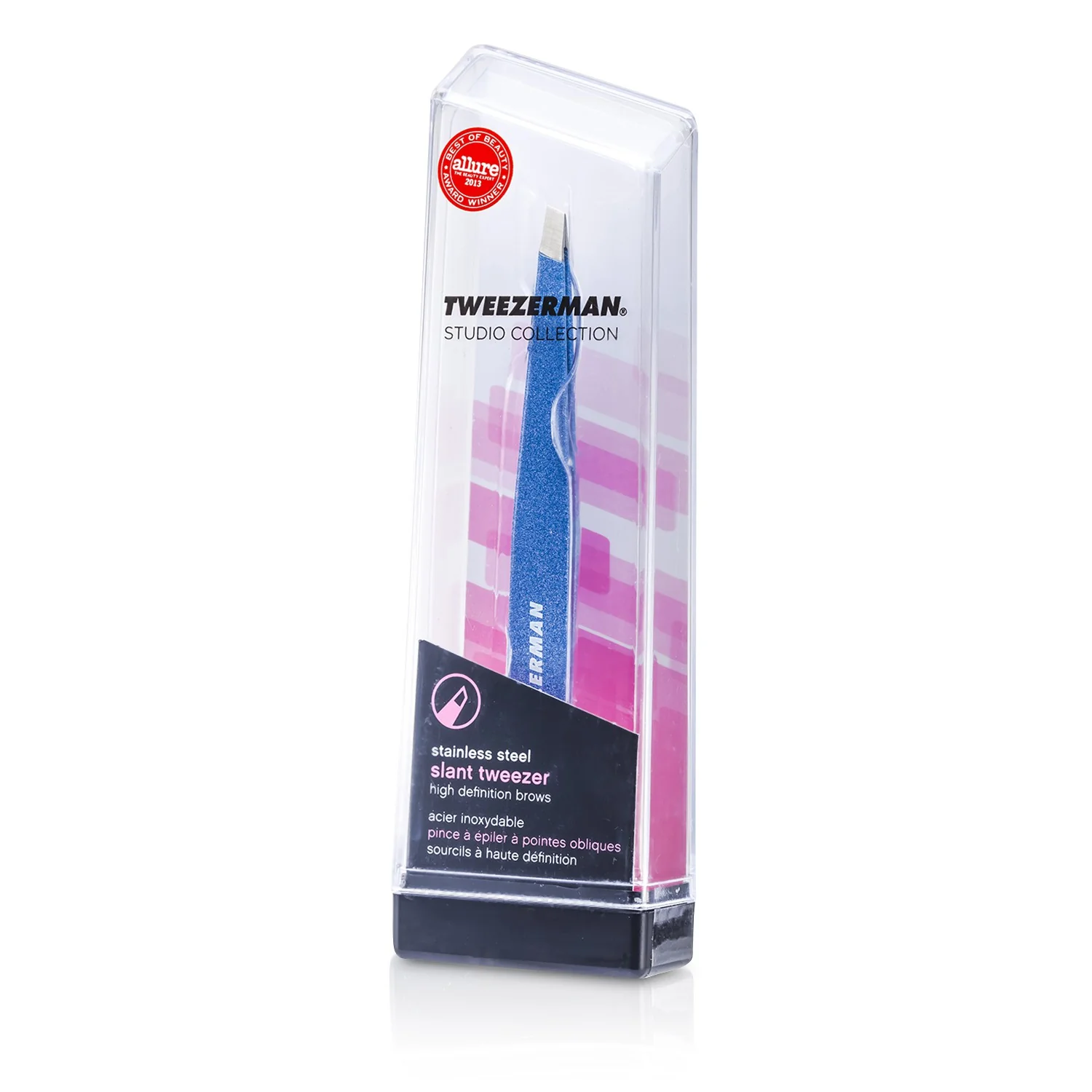 Tweezerman Slant Tweezer - Classic Stainless Steel (Studio Collection)