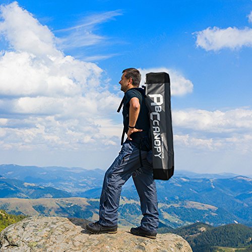 ABCCANOPY Pop Up Canopy - Outdoor Patio Portable Canopy Tent Heavy Duty for Backyard and Deck with 4 Sandbags(White, 10x10)