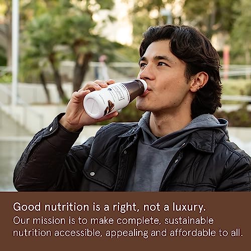 Soylent Complete Meal Replacement Shake, Gingerbread, 16g Complete Protein, Ready-to-Drink Plant Based Protein Drink, 1g Sugar, 11oz (12 Pack)