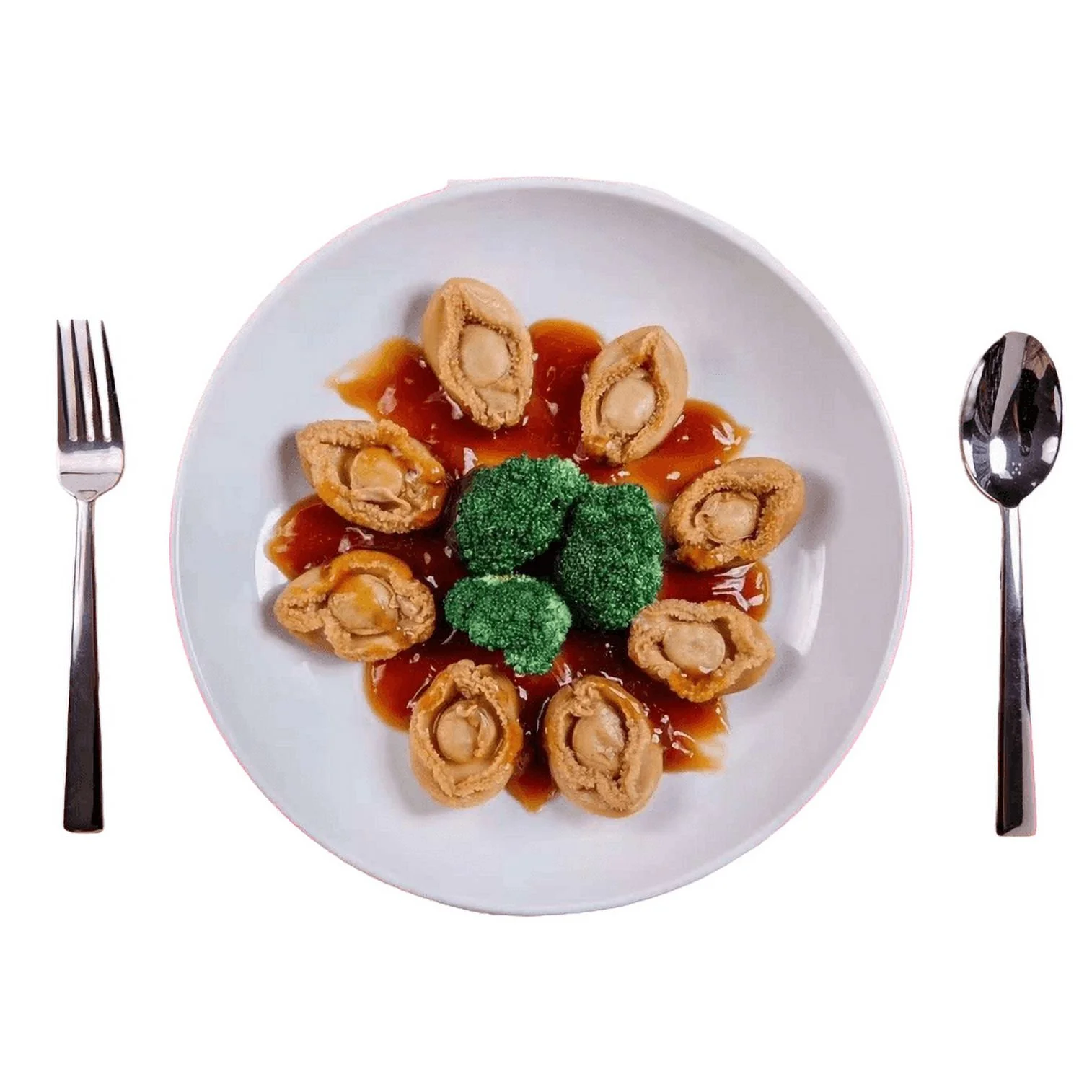 Royal Seafood USA  Ayi Braised Abalone in Brown Sauce Cooked, 15Pcs