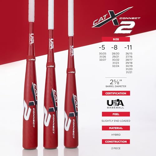 Marucci CATX2 Connect Baseball Bat, 2 5/8