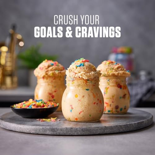 Dymatize x Fruity Pebbles ISO100 Whey Protein Powder Isolate, 25g of Protein, 20 Servings, 5.5g BCAAs, 120 Cal., Gluten Free, 1g Fat, 1g Sugar, 2g Carb