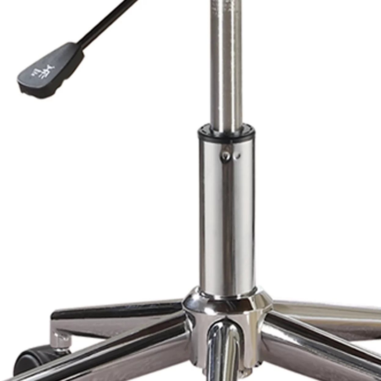 Addington Adjustable Height Office Chair Ecru and Chrome