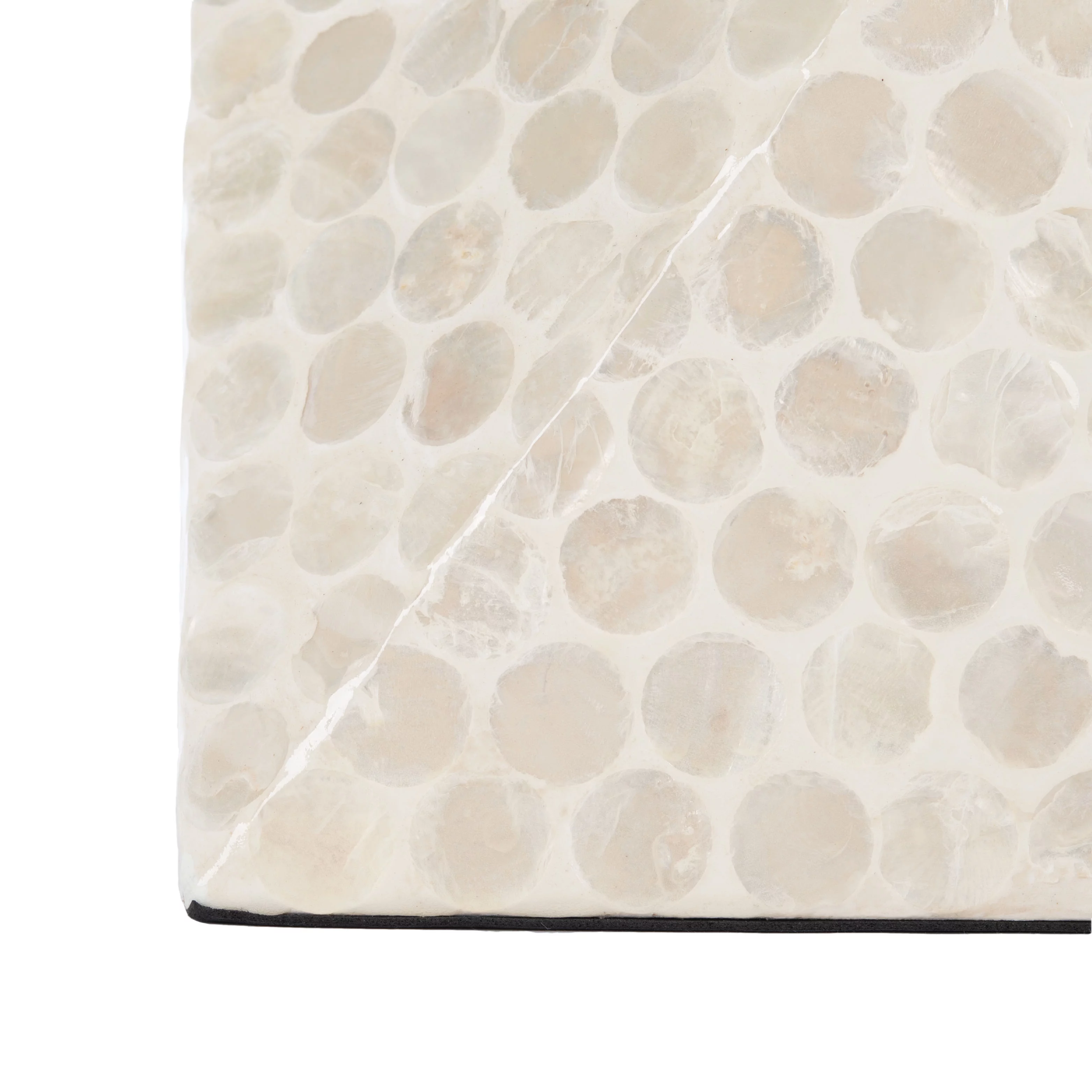 SAFAVIEH Milan Abstract Dot Square Accent Table, White