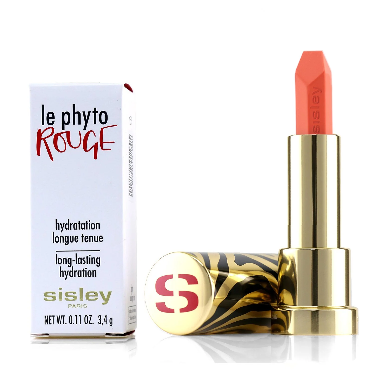 Sisley Le Phyto Rouge Long Lasting Hydration Lipstick - # 10 Beige Jaipur  3.4g/0.11oz
