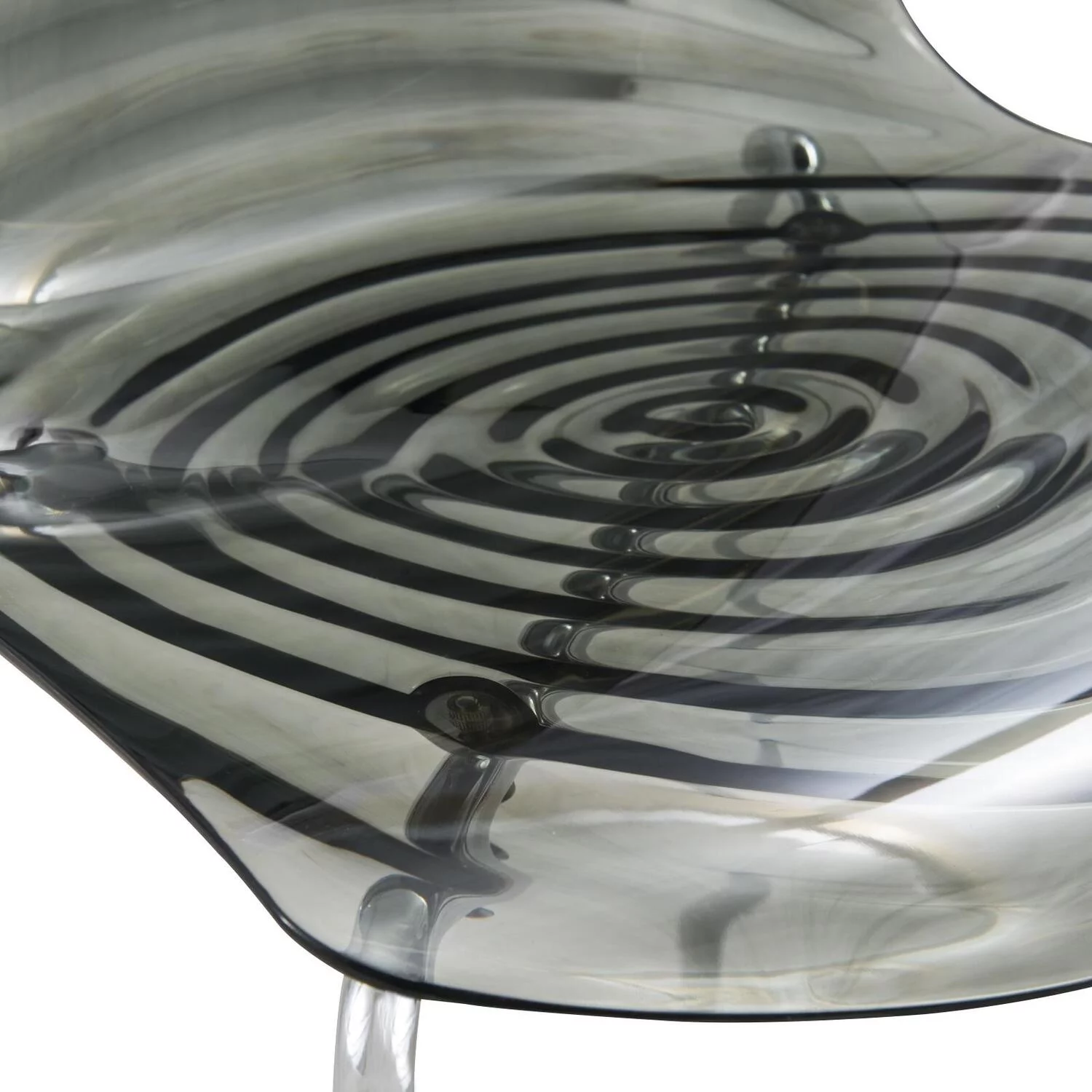 HomeStock Coastal Craftsman Modern Plastic Dining Chair - Set of 4