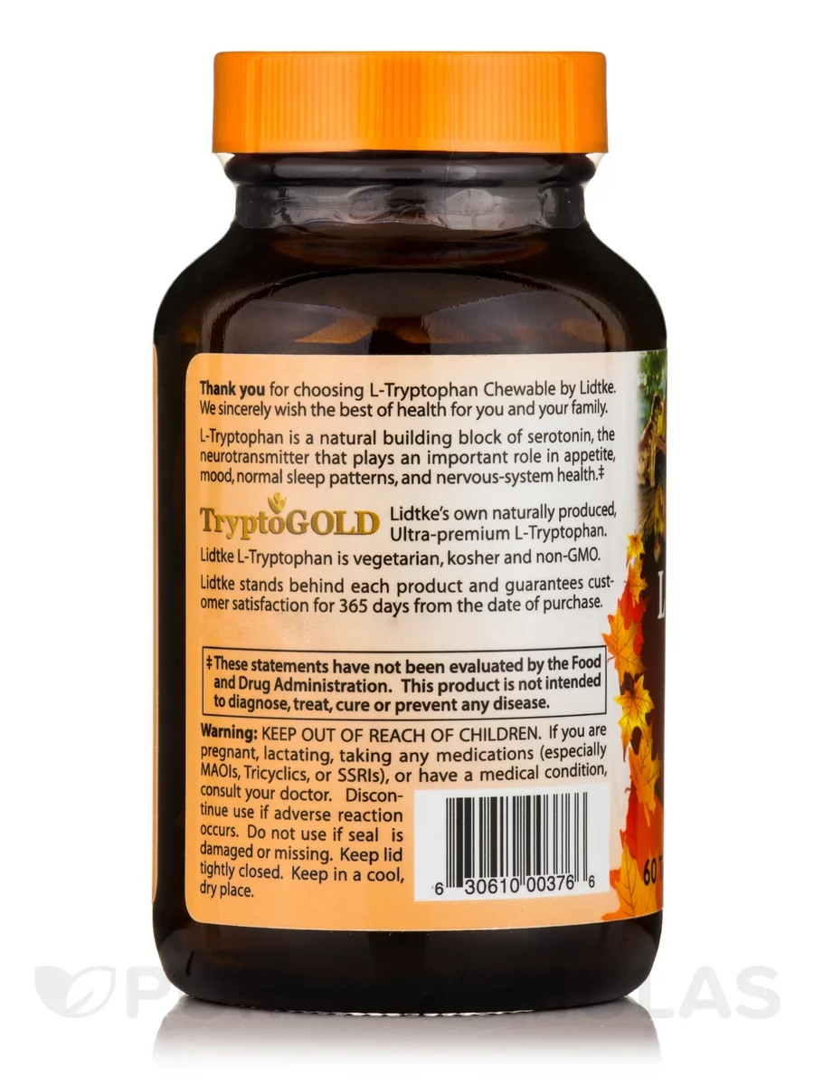 L-Tryptophan Chewable 60 tabs ME