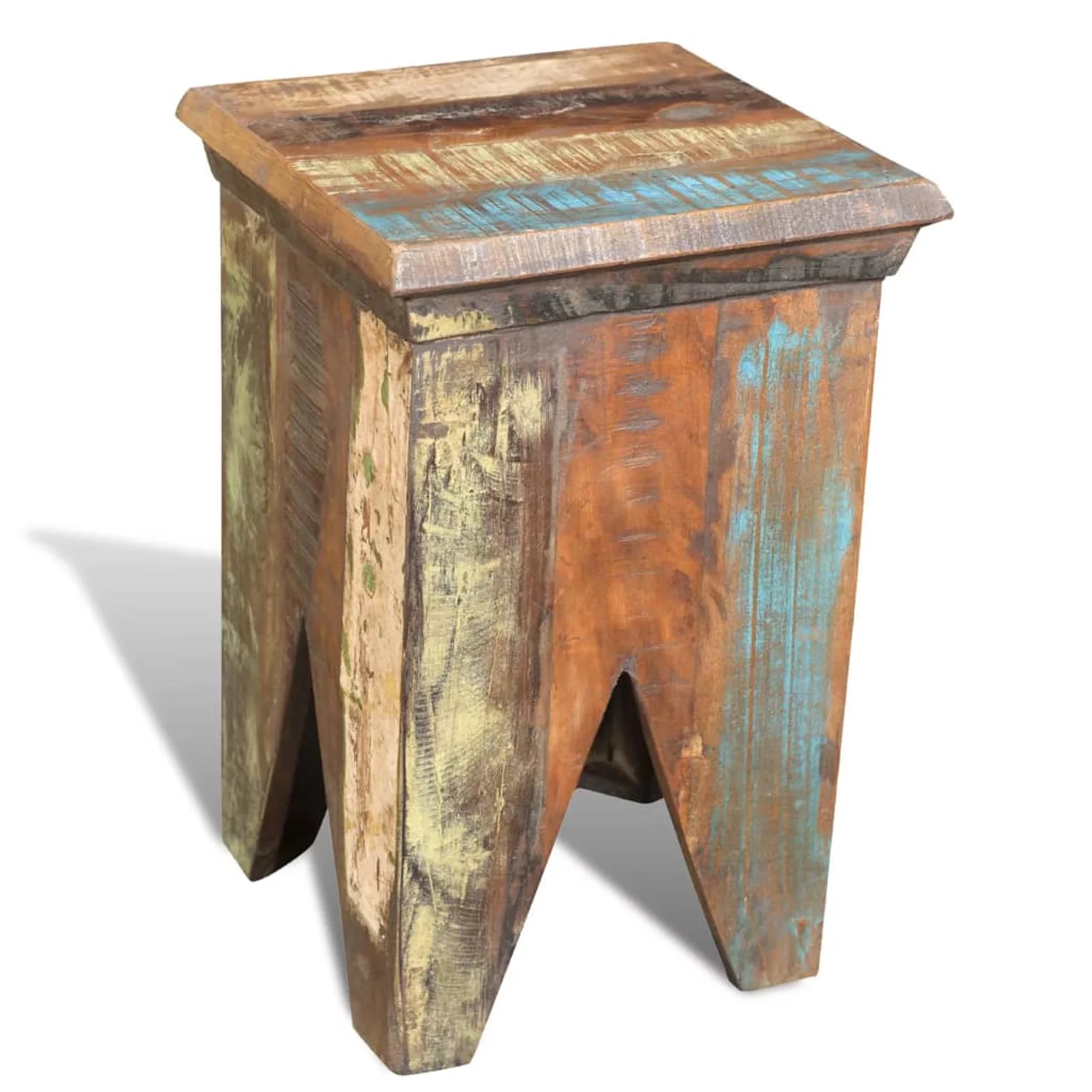 ametoys Stool Solid Reclaimed Wood