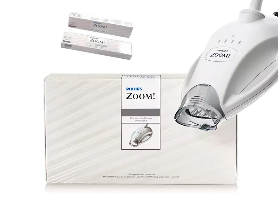 Professional Office Philips Zoom Whitening Kit Chairside Light-Activated, 2 Person Complete Procedures Teeth Whiteninhg Zoom Kit