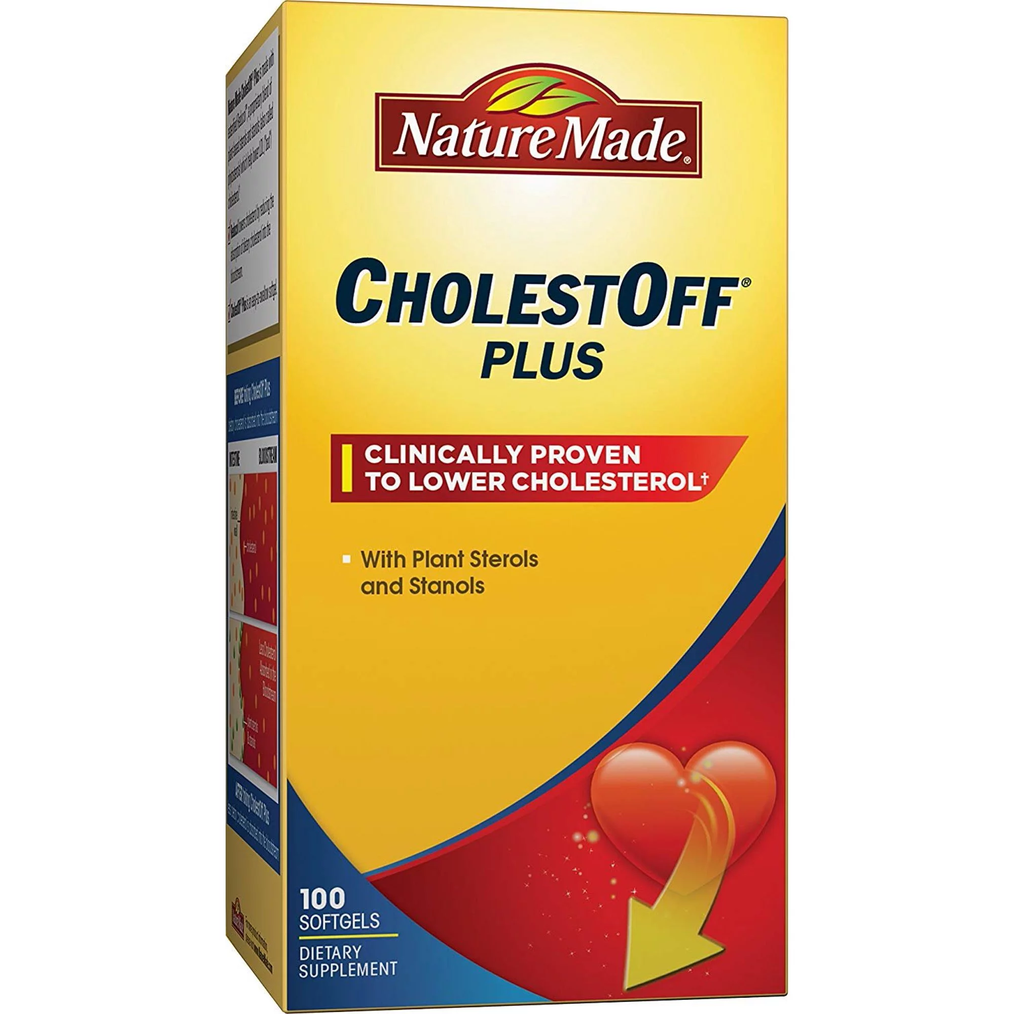 Nature Made CholestOff Plus Softgels, 100 Count