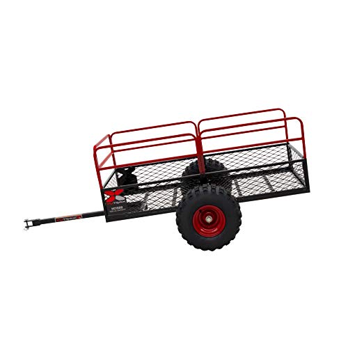 YUTRAX® HC1750 Trailer, Heavy-Duty Trailer, 1750 lb. Load Capacity, Heavy-Duty Steel Construction, Haul 28 Cub Feet, Minimal Assembly, Large Flotation Tires