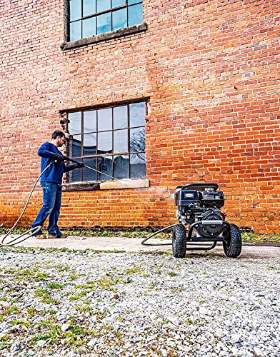 Simpson 61014 3500 PSI at 2.5 GPM Honda GX200 with AAA AX300 Axial Cam Pump Cold Water Professional Gas Pressure Washer PS61002-S