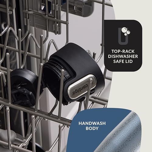 Contigo AUTOSEAL West Loop Vacuum-Insulated Stainless Steel Travel Mug with Easy-Clean Lid 20 oz Sake