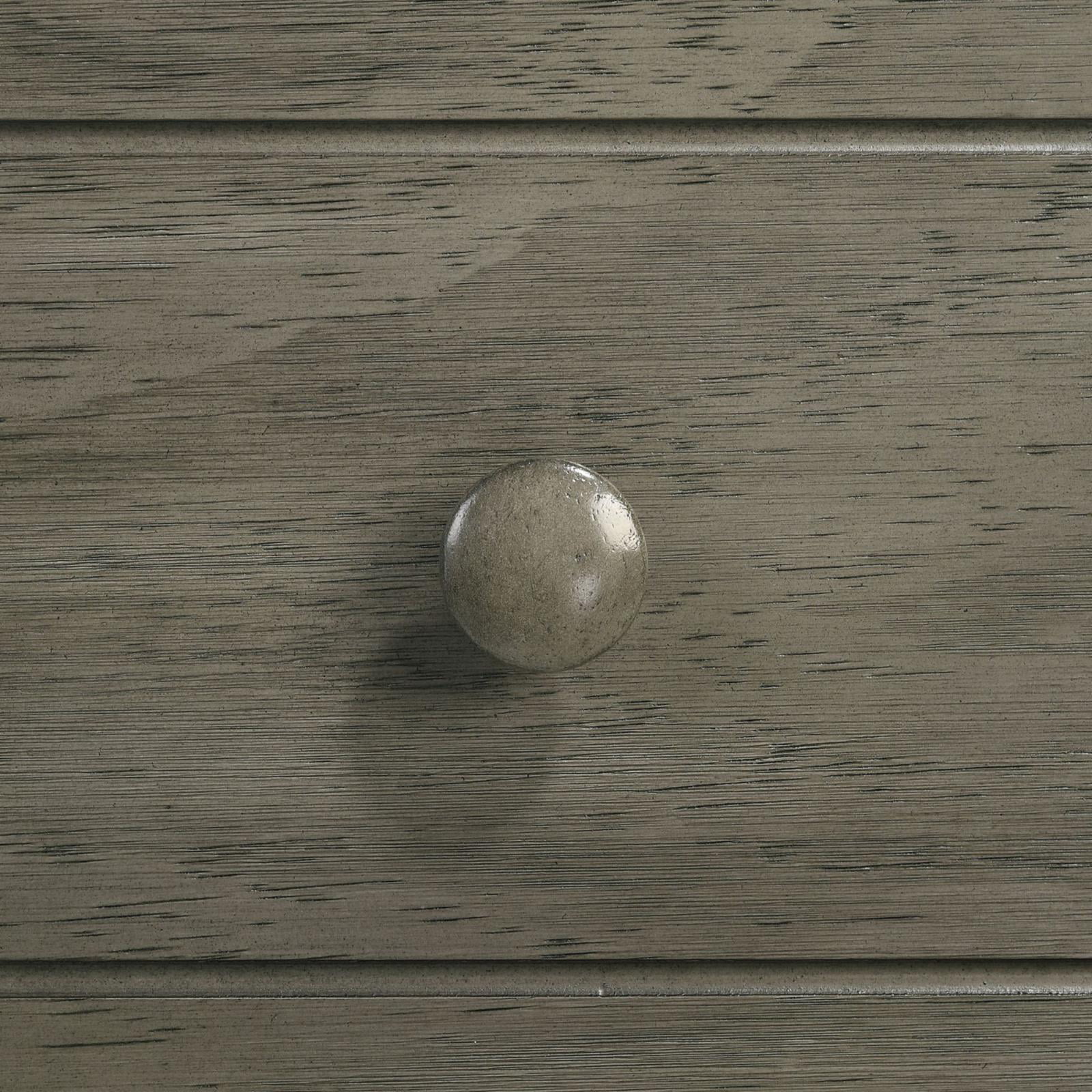 Picket House Furnishings Wyatt 4-Drawer Wood Chest in Gray Wire Brushed