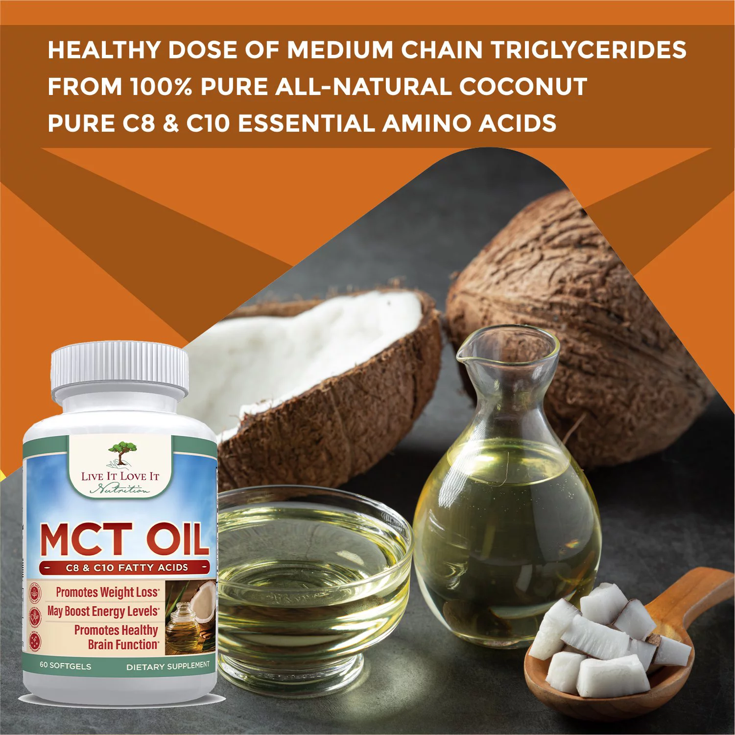 MCT OIL SOFTGELS (2 Pack)