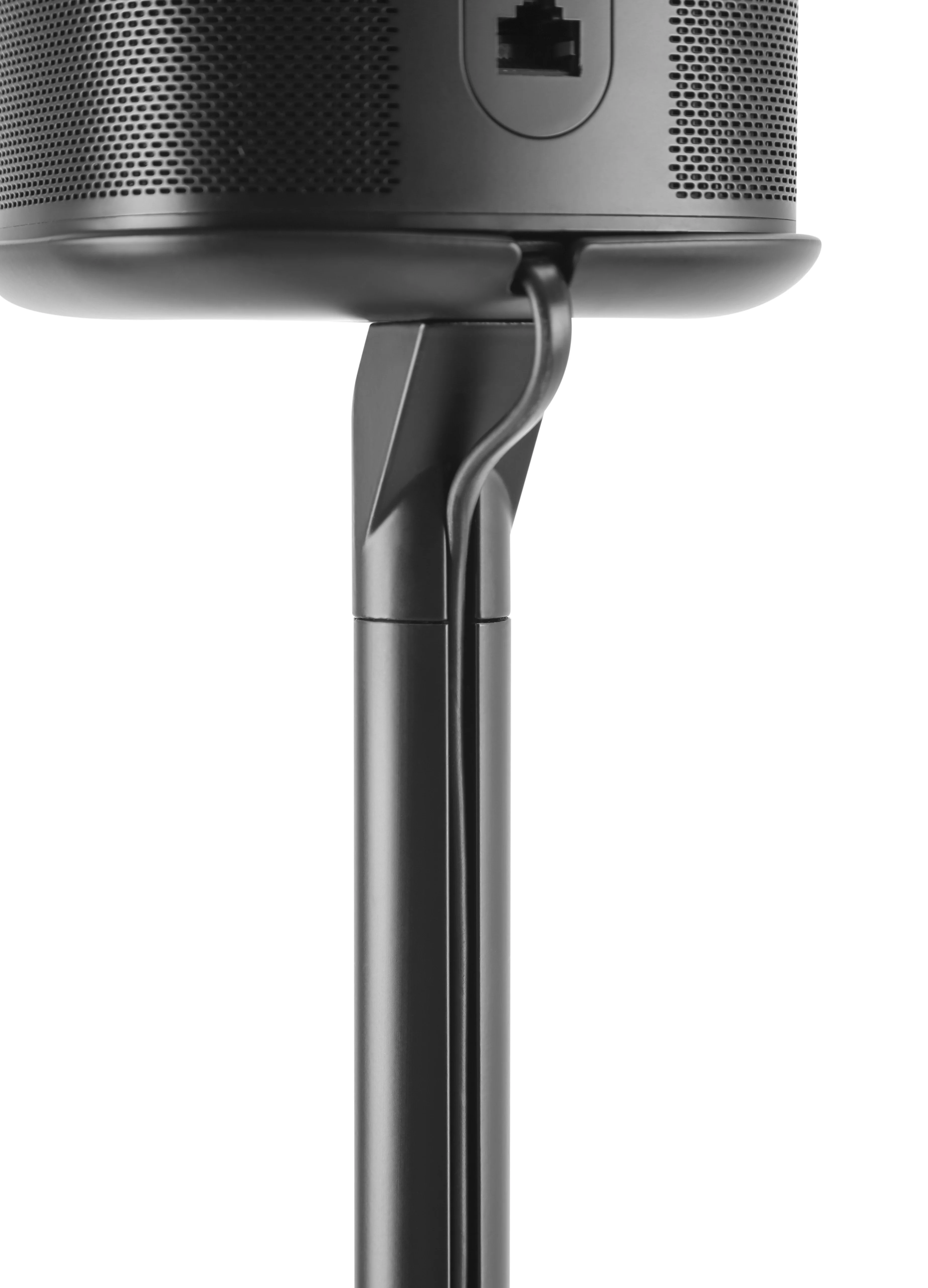 ynVISION Speaker Floor Stand for Sonos One, One SL and Play:1 Speaker - BLACK | 2 Pack