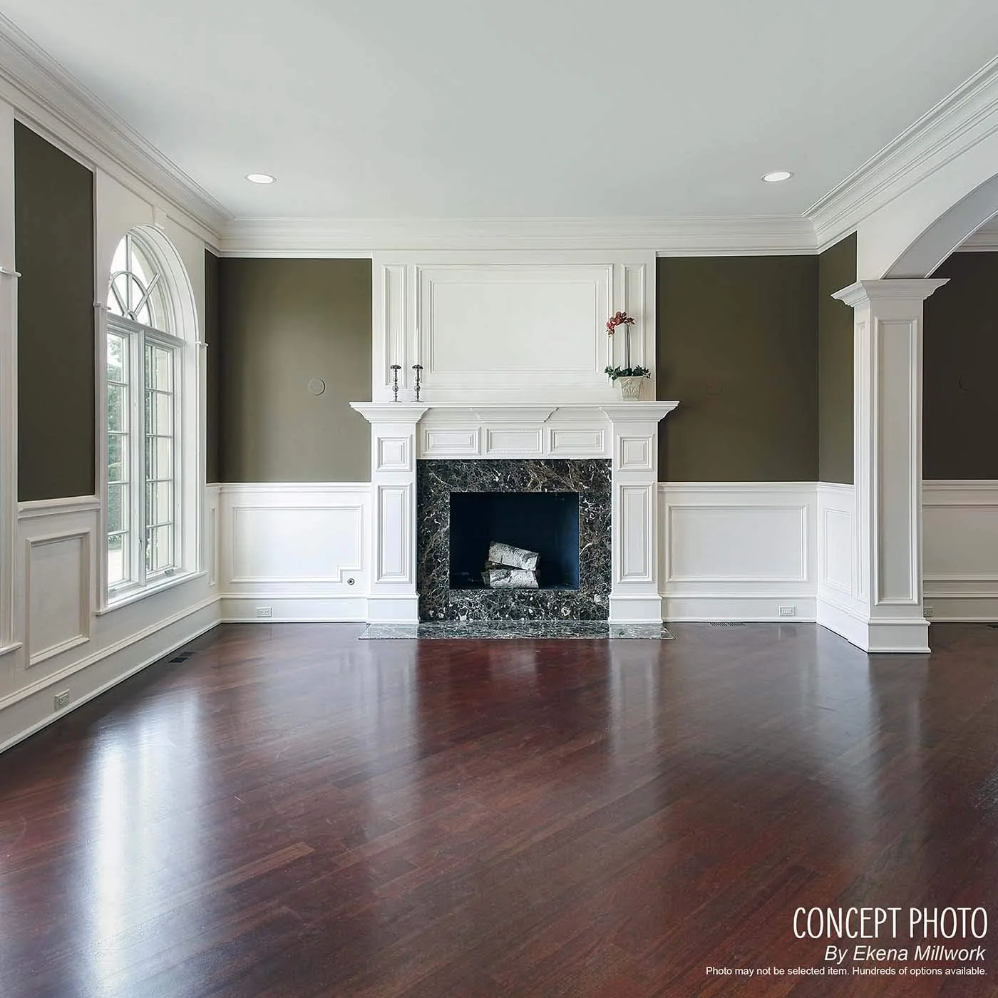 PML02X01CP Capistrano Panel Moulding Panel Moulding, 2 3/8