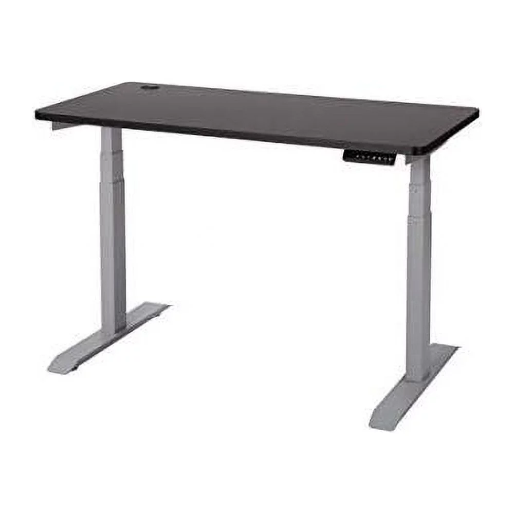 Melamine 47.2 X 23.6 Inch Universal Table Top For Standard And Sit To Stand Height Adjustable Home And Office Desk Frames ( 47.2 - Black)