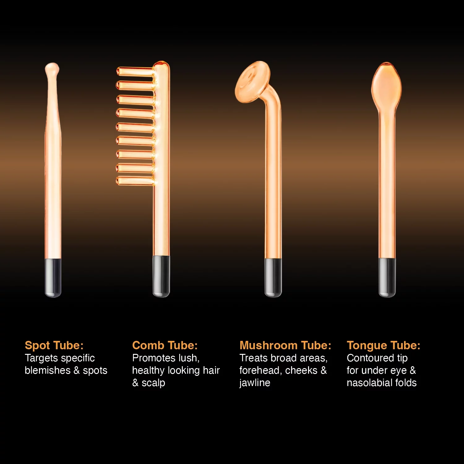 NuDerma Skin Wand - Portable Handheld High Frequency Skin Therapy Machine