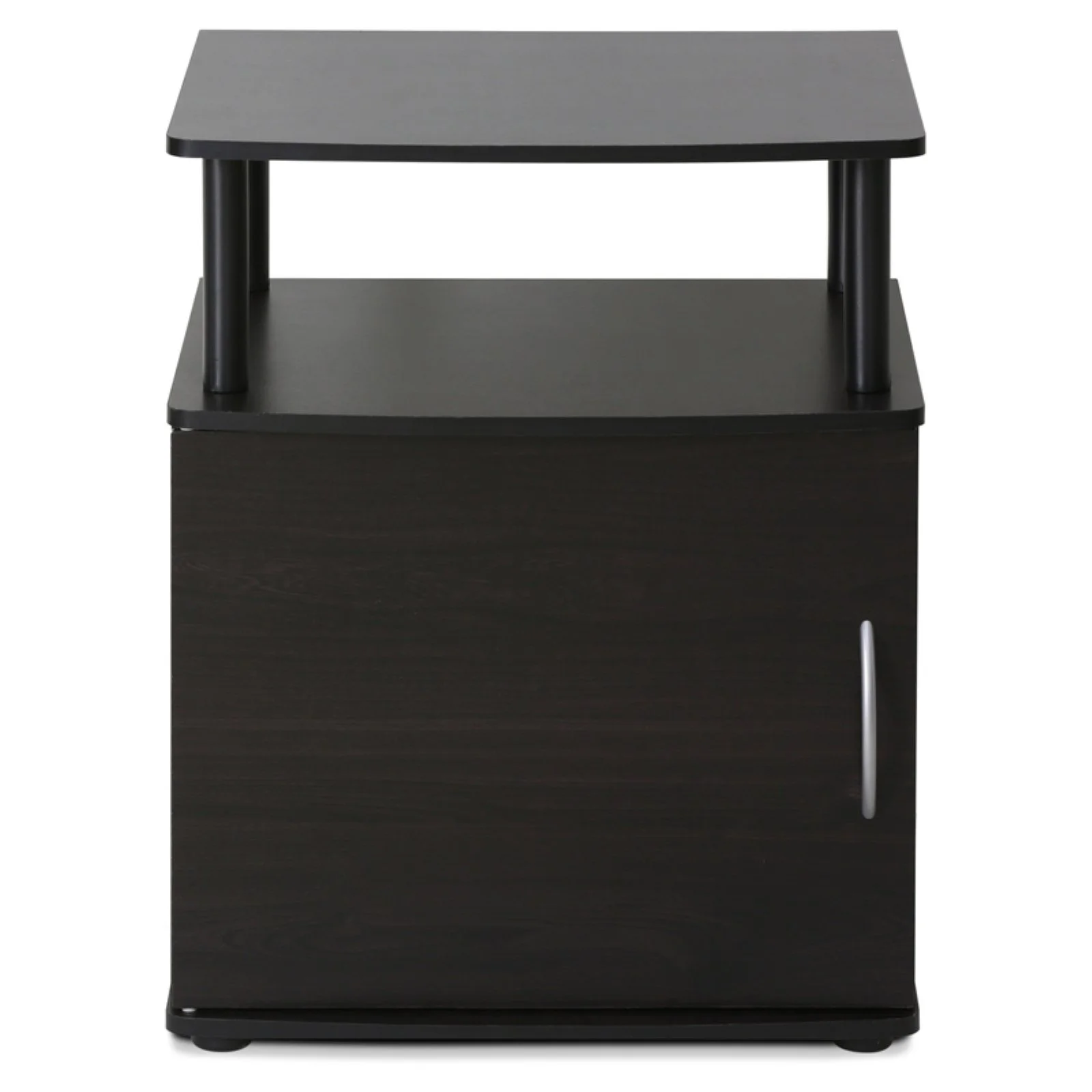 Furinno JAYA Utility Design End Table, Black