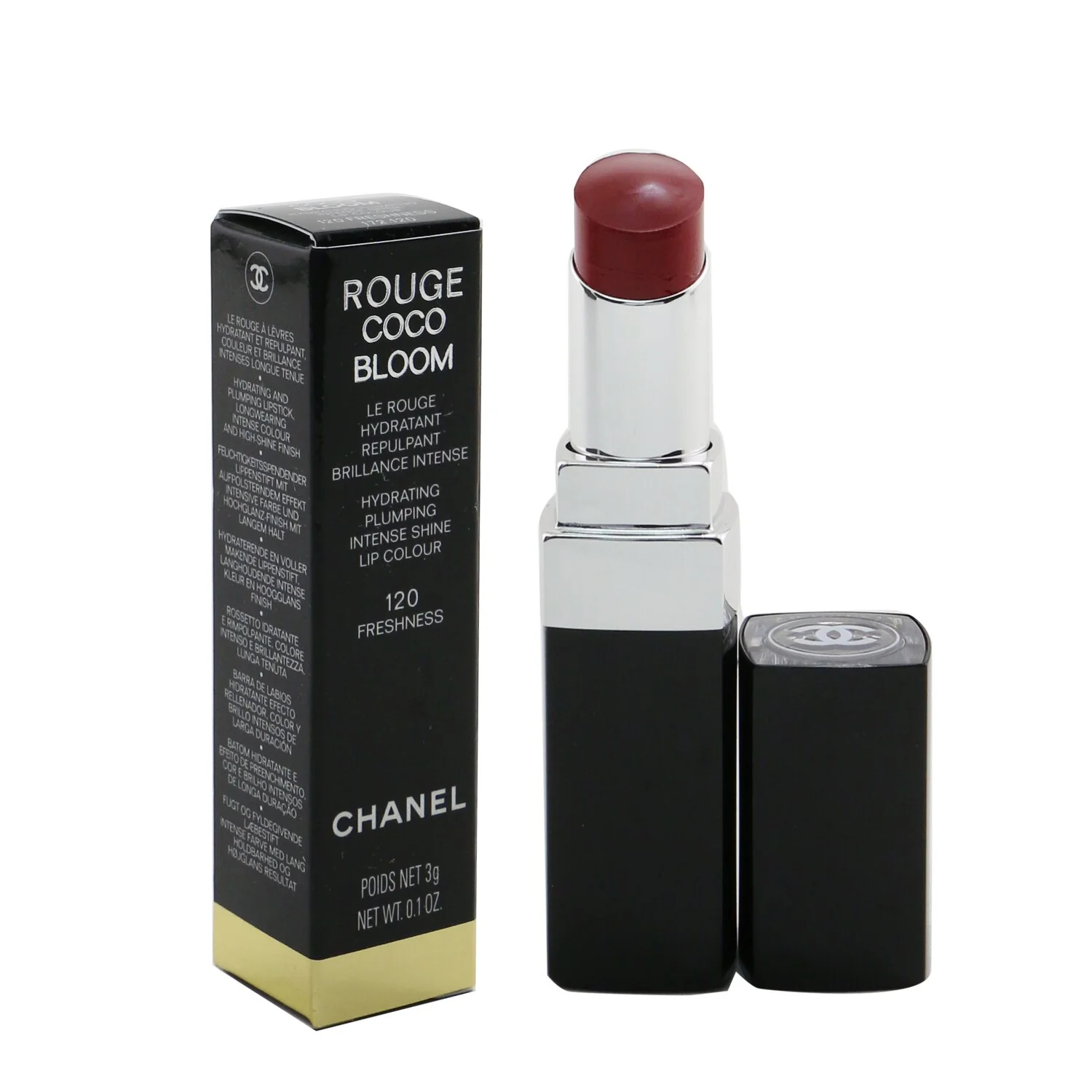 Chanel Rouge Coco Bloom Hydrating Plumping Intense Shine Lip Colour - # 132 Vivacity  3g/0.1oz