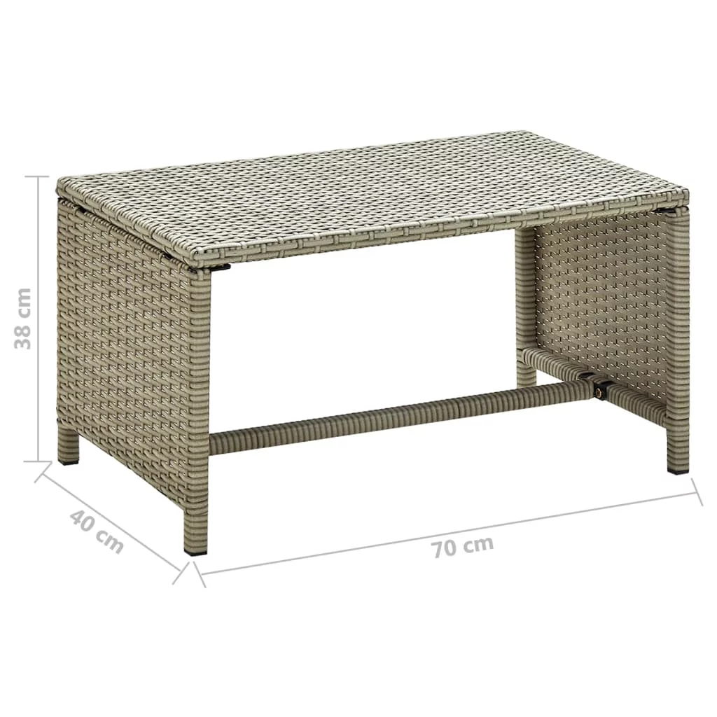 Dcenta Coffee Table Beige 27.6