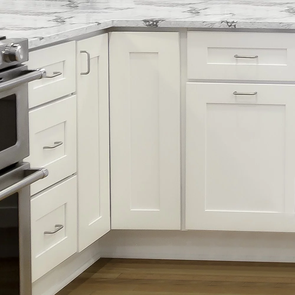 Design House 561415 Brookings Unassembled Shaker Base Kitchen Cabinet 42x34.5x24, White