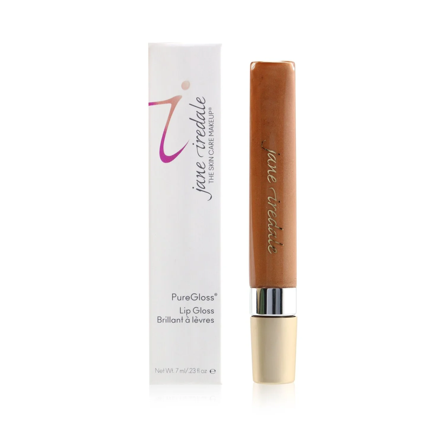 Jane Iredale PureGloss Lip Gloss (New Packaging) - Soft Peach  7ml/0.23oz