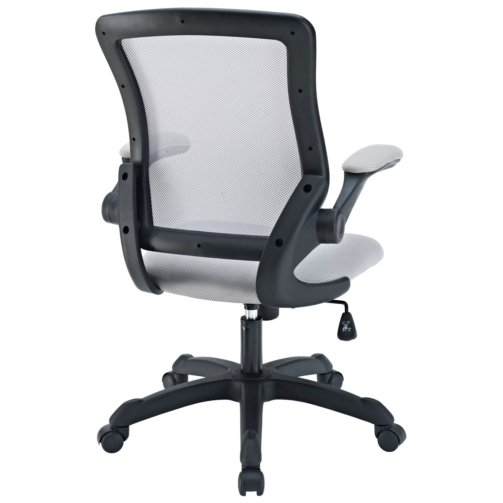 Modway Veer Mesh Office Chair in Gray
