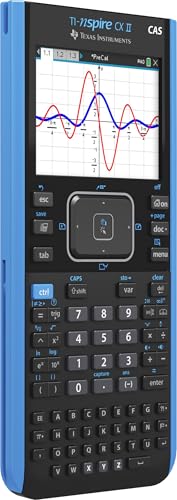 Texas Instruments TI-Nspire CX II CAS Color Graphing Calculator with Student Software (PC/Mac)