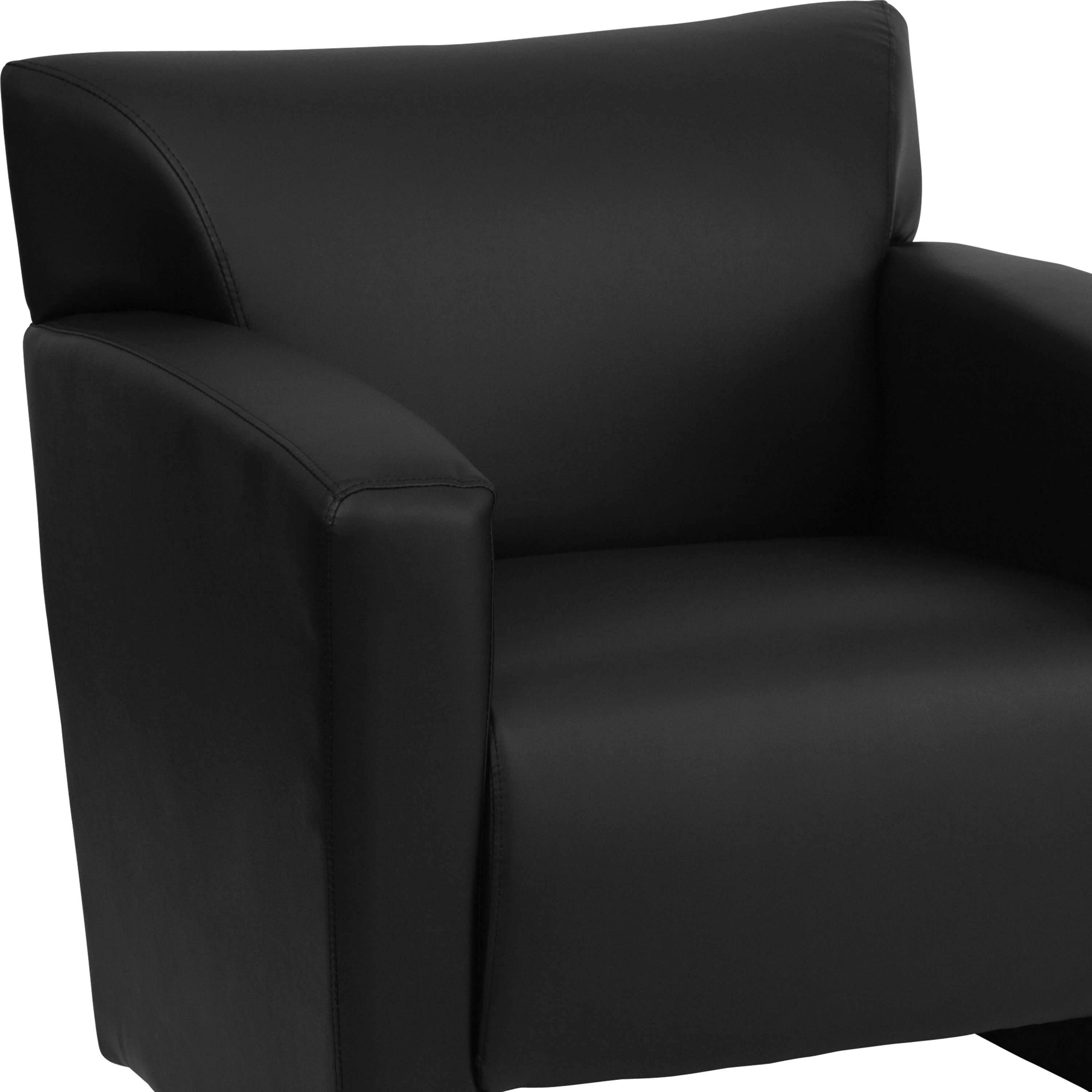 Flash Furniture HERCULES Majesty Series Black LeatherSoft Chair