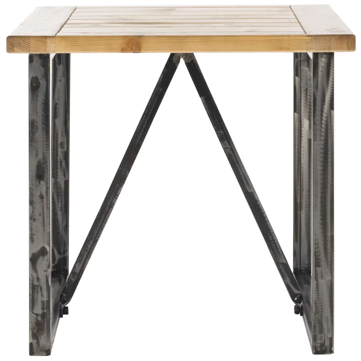 SAFAVIEH Chase Wood Top End Table Natural