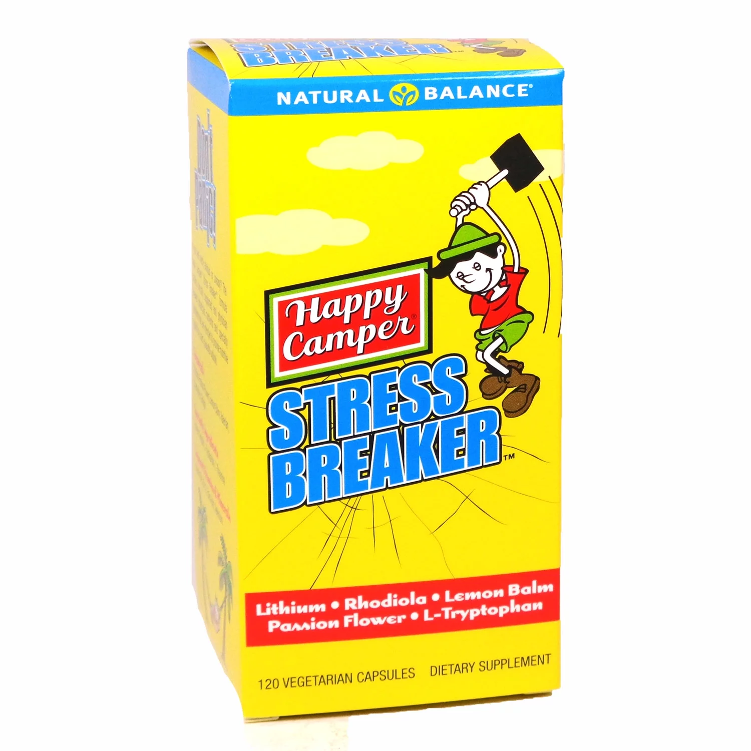 Happy Camper Stress Breaker by Natural Balance - 120 Capsules