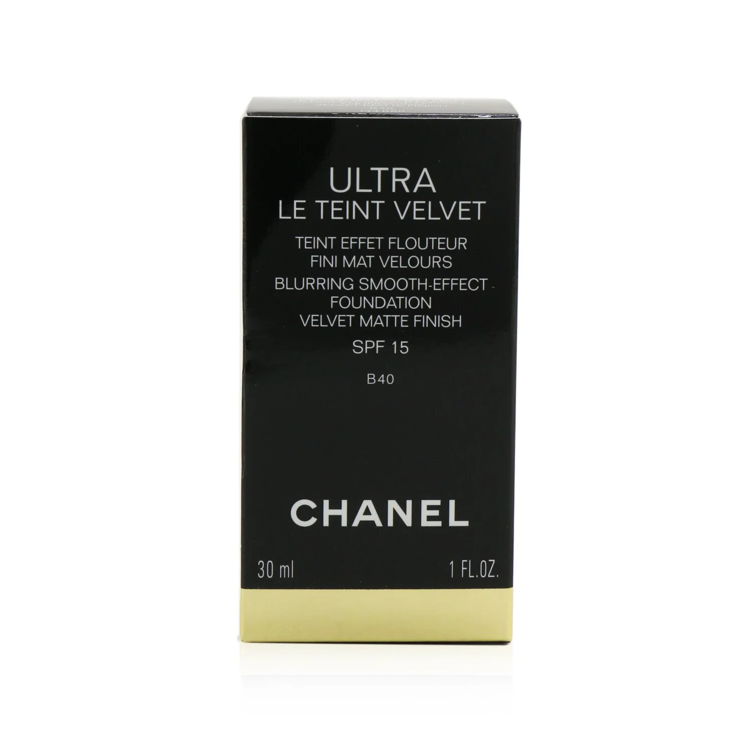 Chanel Ultra Le Teint Velvet Blurring Smooth Effect Foundation SPF 15 - # BR12 (Beige Rose)  30ml/1oz