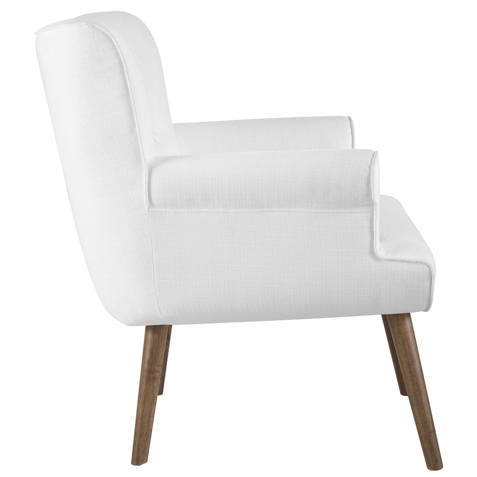 Modway Cloud Upholstered Armchair in White