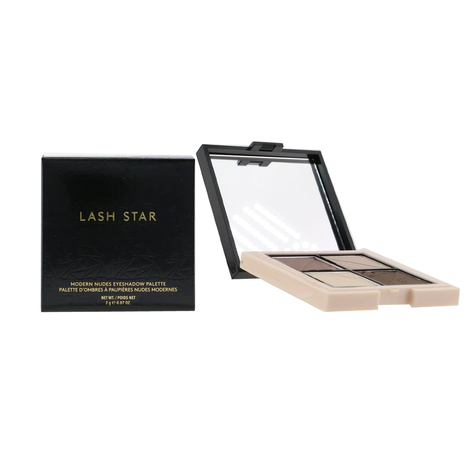 Lash Star Modern Nudes Quad Eyeshadow Palette - # 3 Grey  2g/0.07oz