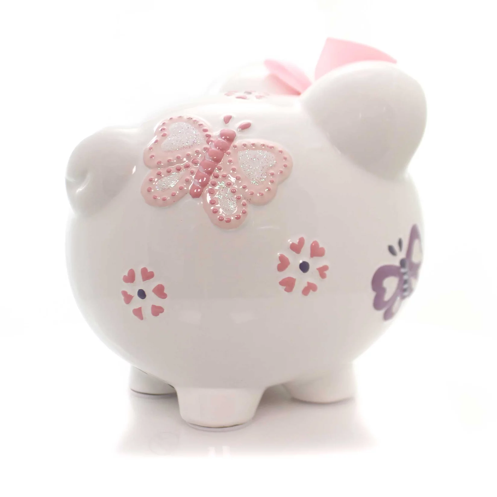 Child To Cherish - Large Piggy Bank - Butterfly