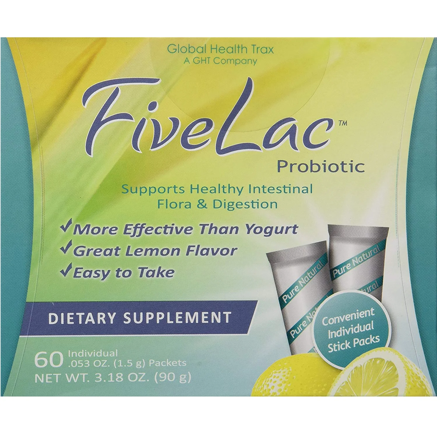 FiveLac - Five Lac Probiotic (60 Packets)