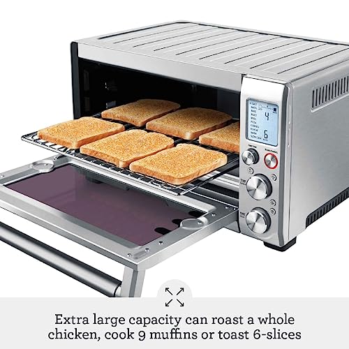 Breville BOV845BSS Smart Oven Pro Countertop Oven, Brushed Stainless Steel