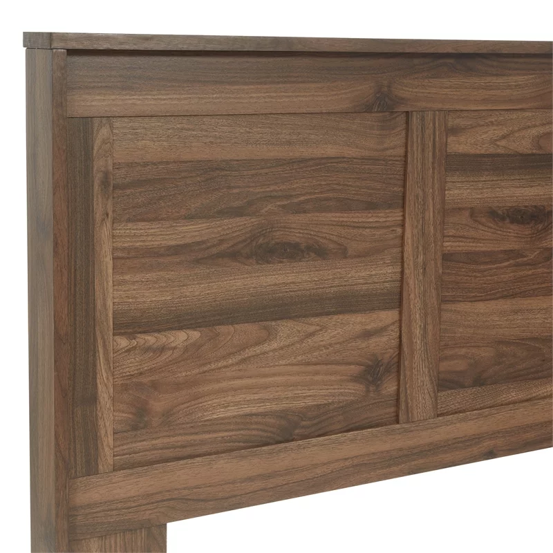 Stonebrook Queen/Full Headboard in Wood Classic Walnut Finish