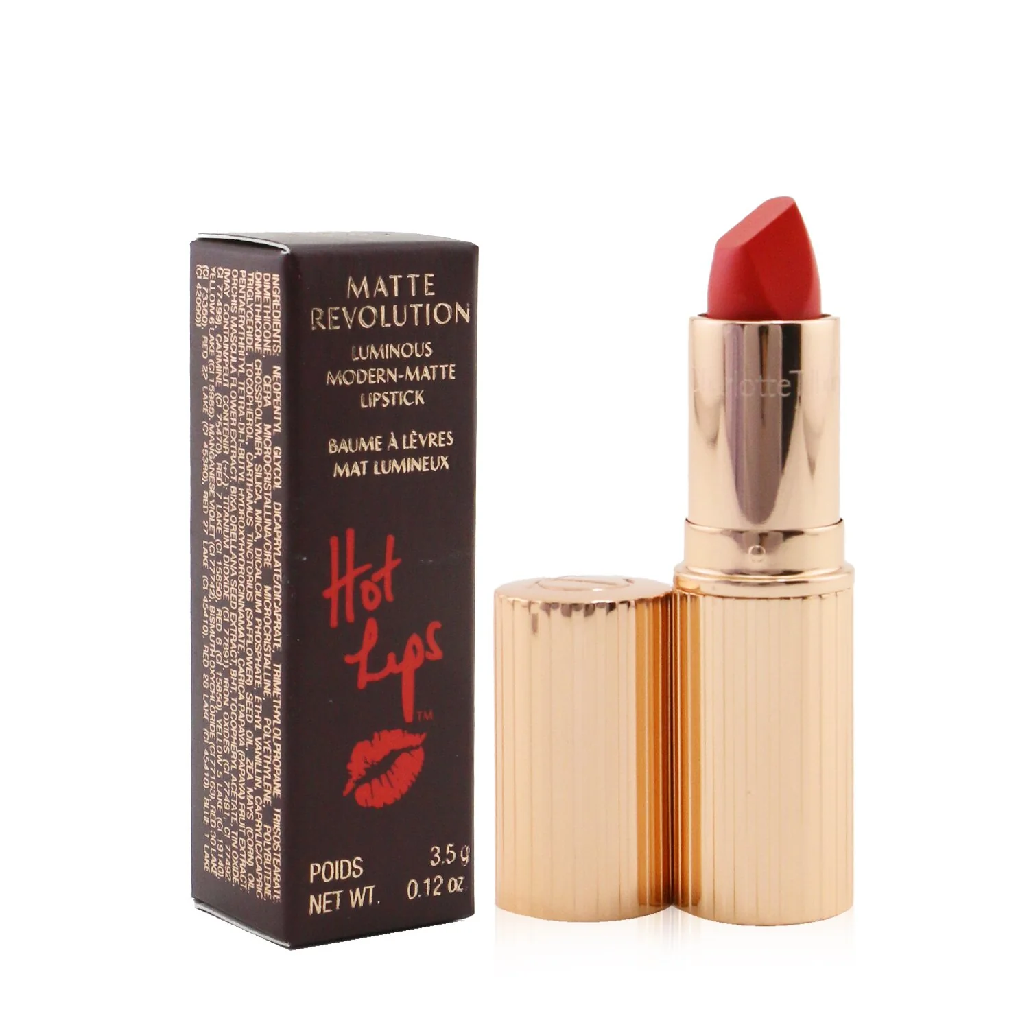 Charlotte Tilbury Hot Lips Lipstick - # Glowing Jen  3.5g/0.12oz