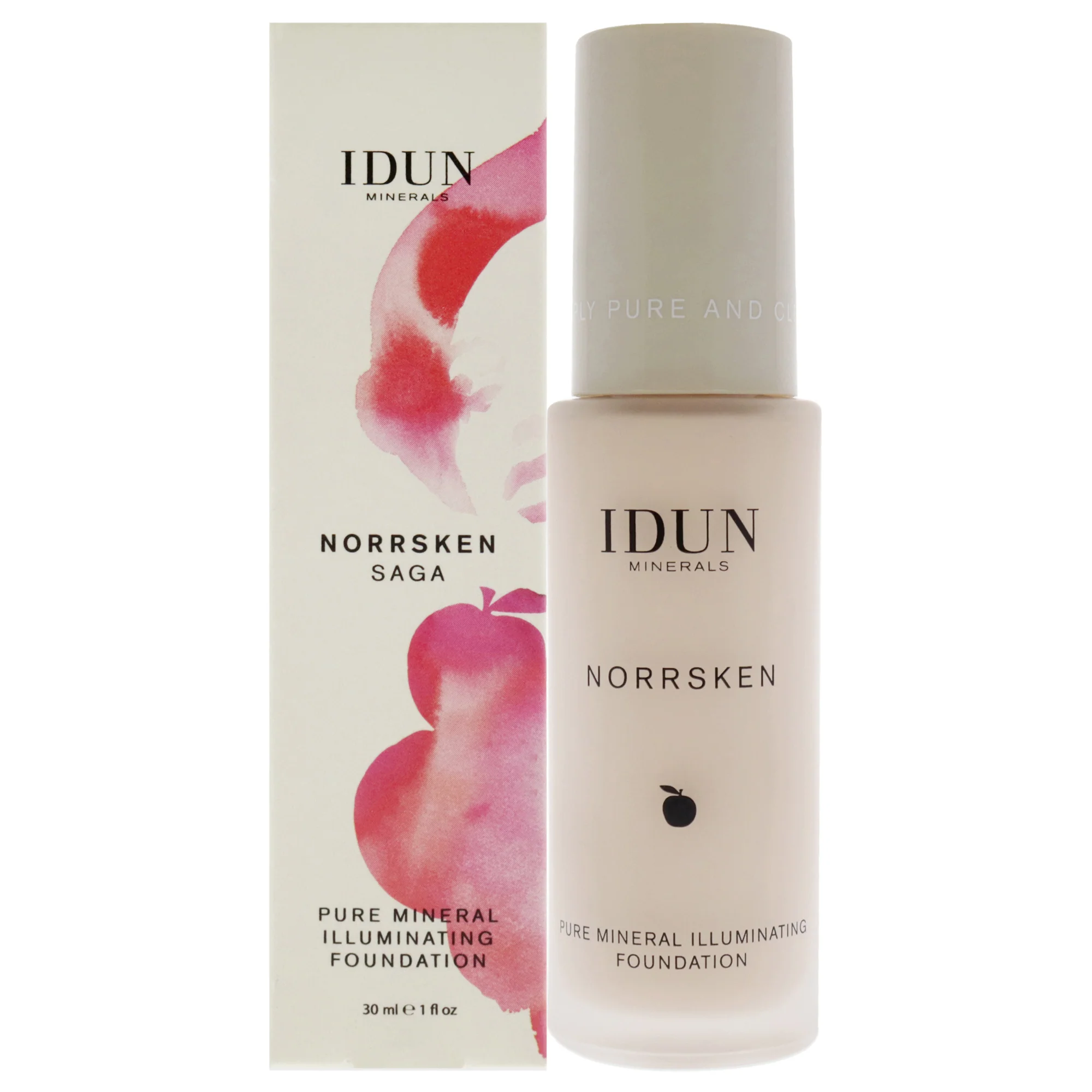 Norrsken Foundation - 203 Saga by Idun Minerals for Women - 1 oz Foundation