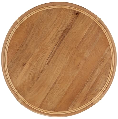 SAFAVIEH Home Collection Arvid Natural Brown Solid Wood Coffee Table (Fully Assembled)