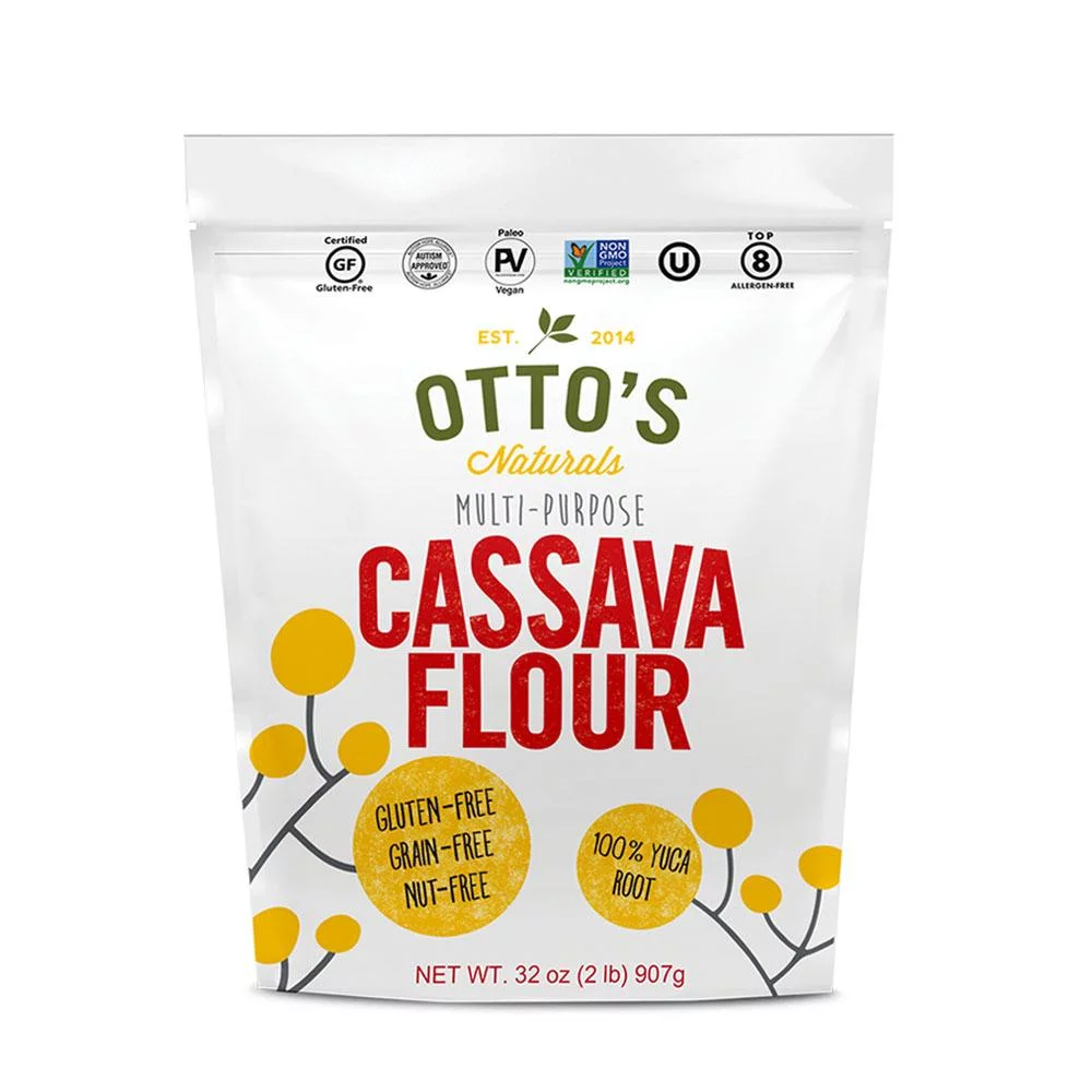 Otto's Naturals 2lb Cassava Flour - Grain-Free, Baking Flour, All-Purpose Wheat Flour Substitute