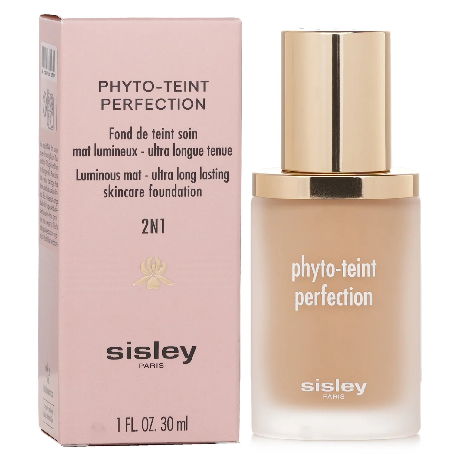Sisley Phyto Teint Perfection Luminous Mat-Ultra Long Lasting Skincare Foundation - # 2W2 Desert  30ml/1oz