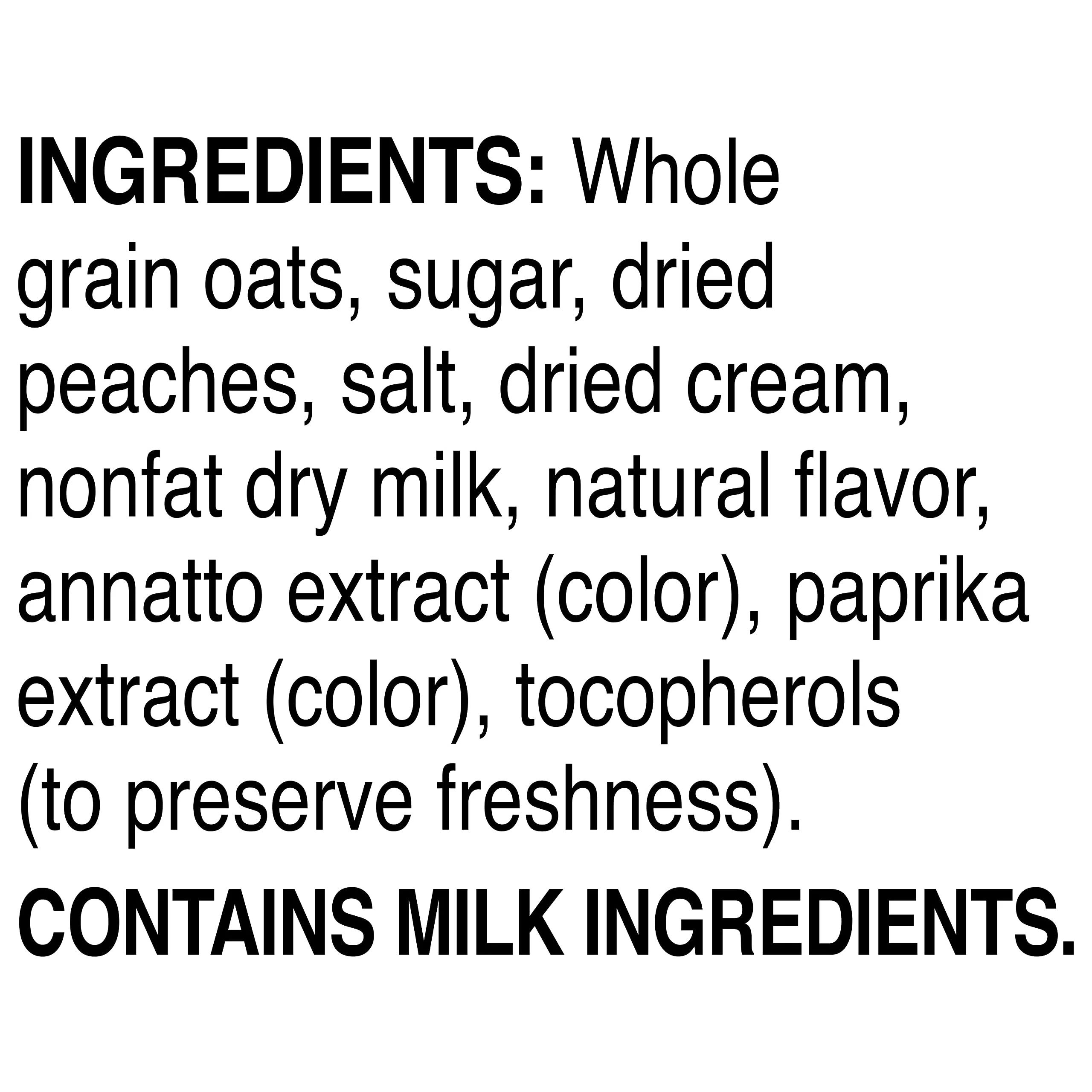 Quaker Instant Oatmeal, Peaches & Cream, (Pack of 2)