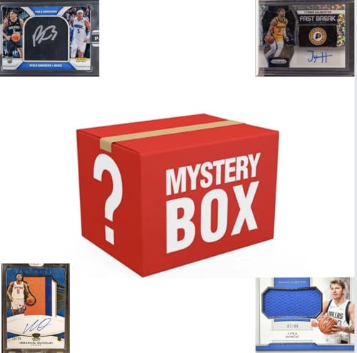 Basketball Sports Mystery Pack | 25 Cards | 1x Autograph/Relic, 4x Rookie Cards Guaranteed