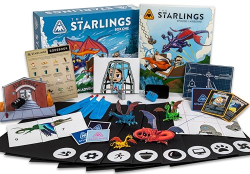 The Starlings Box - Immersive Mystery Game - Half Graphic Novel, Half Escape Room - Perfect for Independent Challenge, Date Night or Family Party Game Nights, Ages 10+
