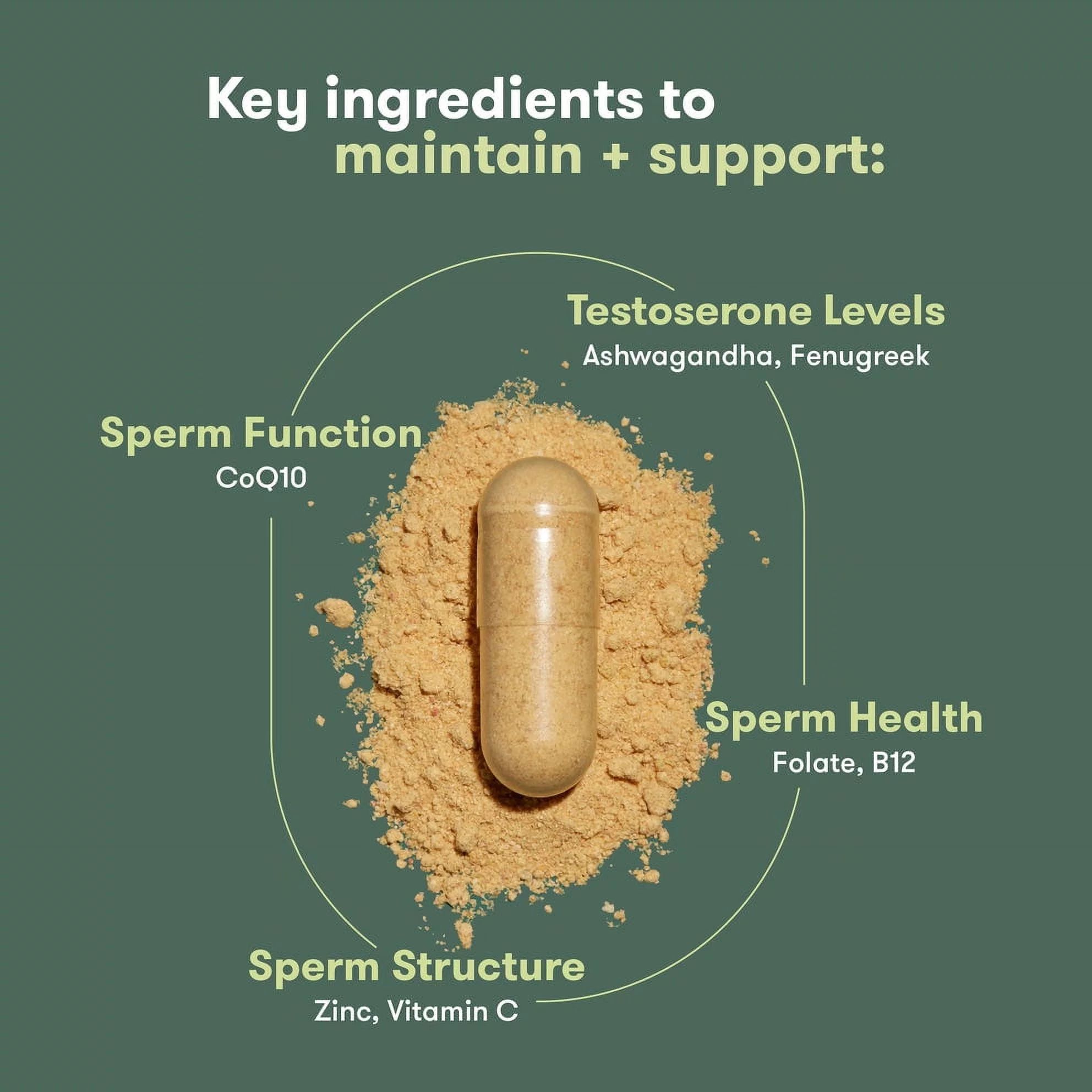 Frida Fertility Pre-Conception Supplement Set - 60 capsules, 30 day supply